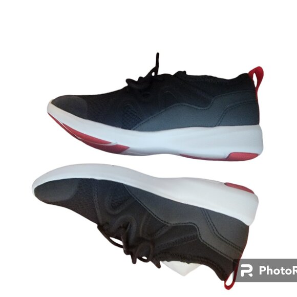 Vionic Sky Storm Black Slip On Lace Up Athletic Sneakers/Tennis Shoes - Picture 4 of 9